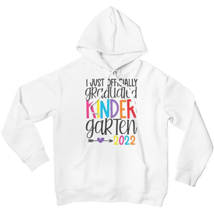 I Officially Graduated Kindergarten Graduation Class Of 2022 Education Youth Hoodie