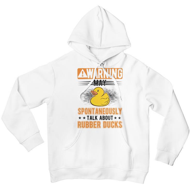 May Spontaneously Talk About Rubber Ducks V2 Youth Hoodie