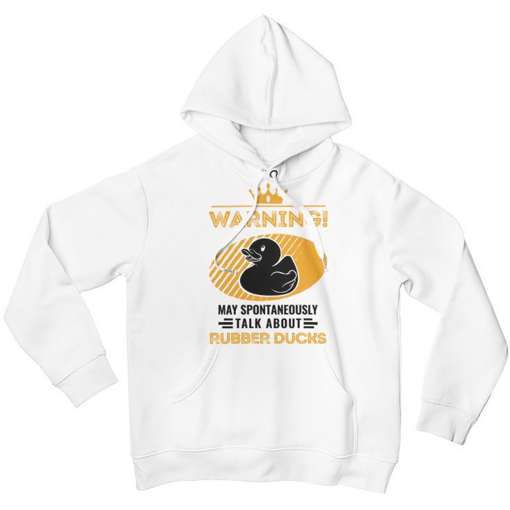 May Spontaneously Talk About Rubber Ducks Youth Hoodie