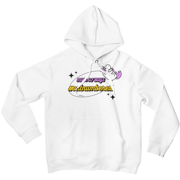 Mum Of Boys Outnumbered Unicorn Mothers Day Youth Hoodie