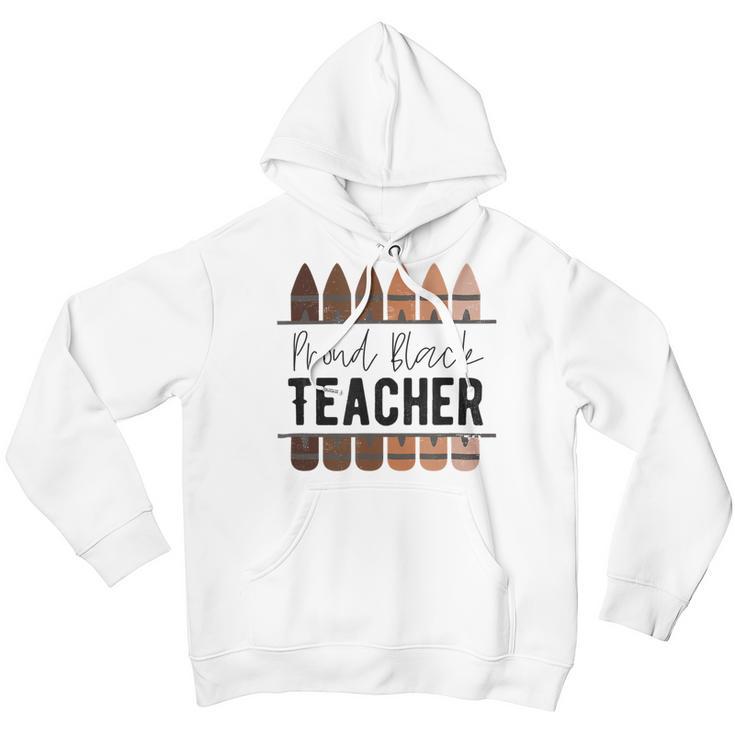 Proud Black Teacher Black History Month Teacher Youth Hoodie