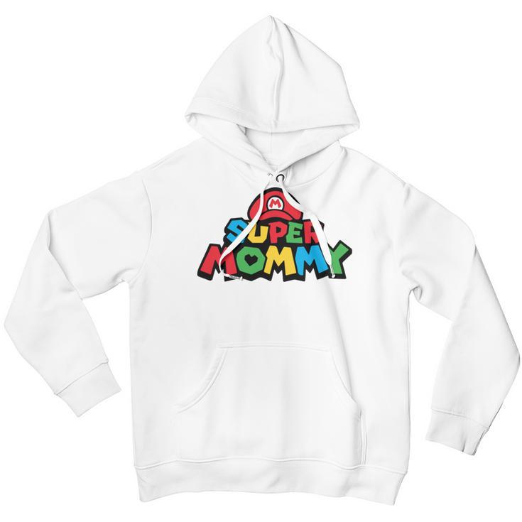 Super Mommy Funny Mom Mothers Day Idea Video Gaming Lover Gift Birthday Holiday By Mesa Cute Youth Hoodie