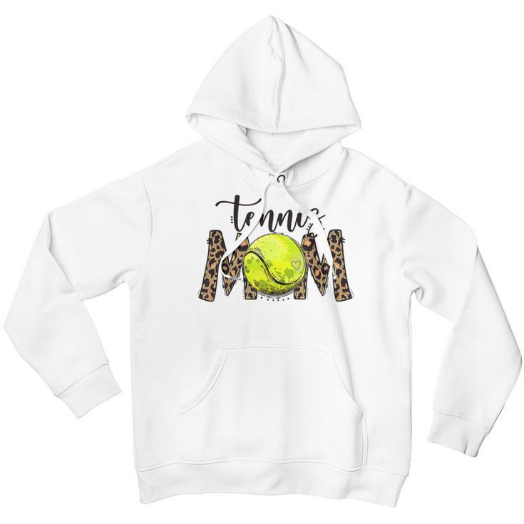 Tennis Mom Leopard Tennis Mom Mothers Day Youth Hoodie