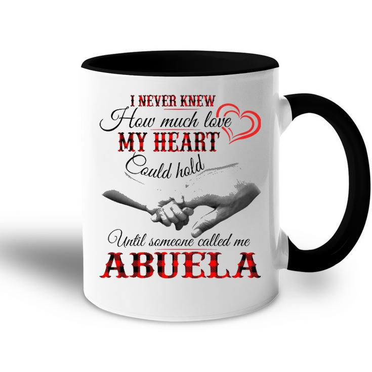 Abuela Grandma Gift   Until Someone Called Me Abuela Accent Mug
