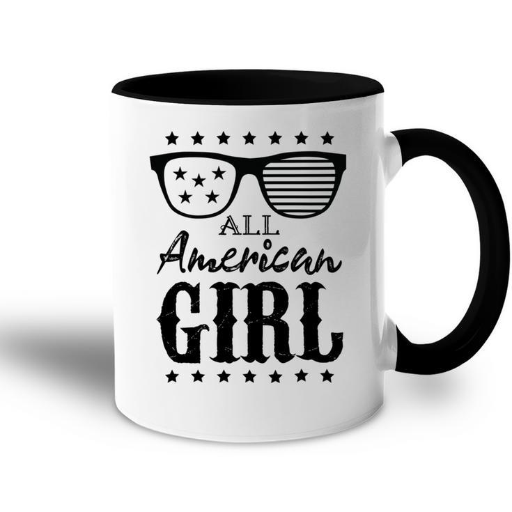 All American Girl 4Th Of July Family Matching Sunglasses  Accent Mug