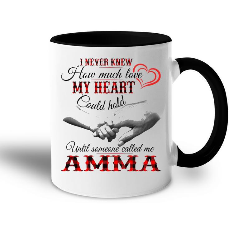 Amma Grandma Gift   Until Someone Called Me Amma Accent Mug