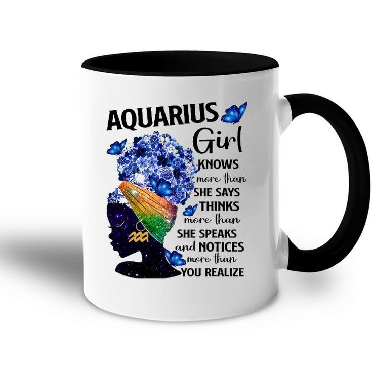 Aquarius Queen Sweet As Candy Birthday Gift For Black Women Accent Mug