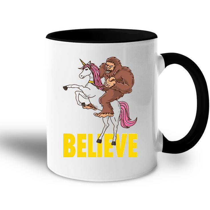 Bigfoot Unicorn  Sasquatch Tee Men Women Kids Gift Accent Mug