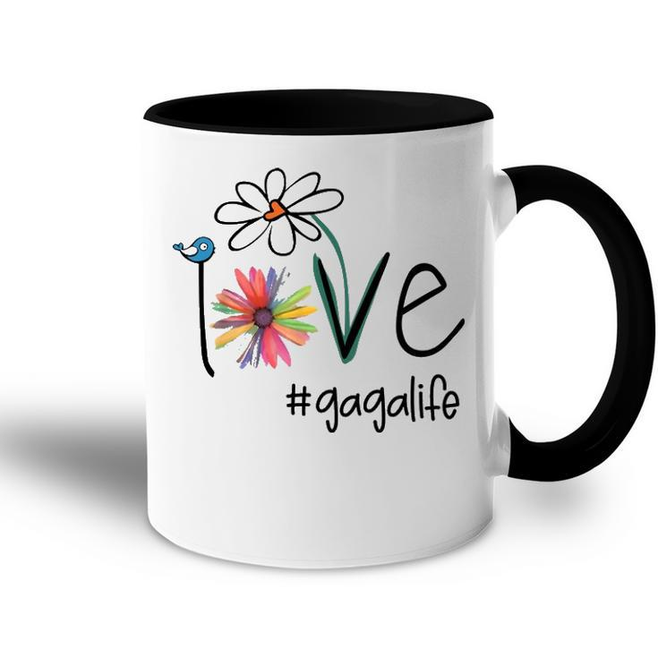 Gaga Grandma Gift Idea   Gaga Life Accent Mug