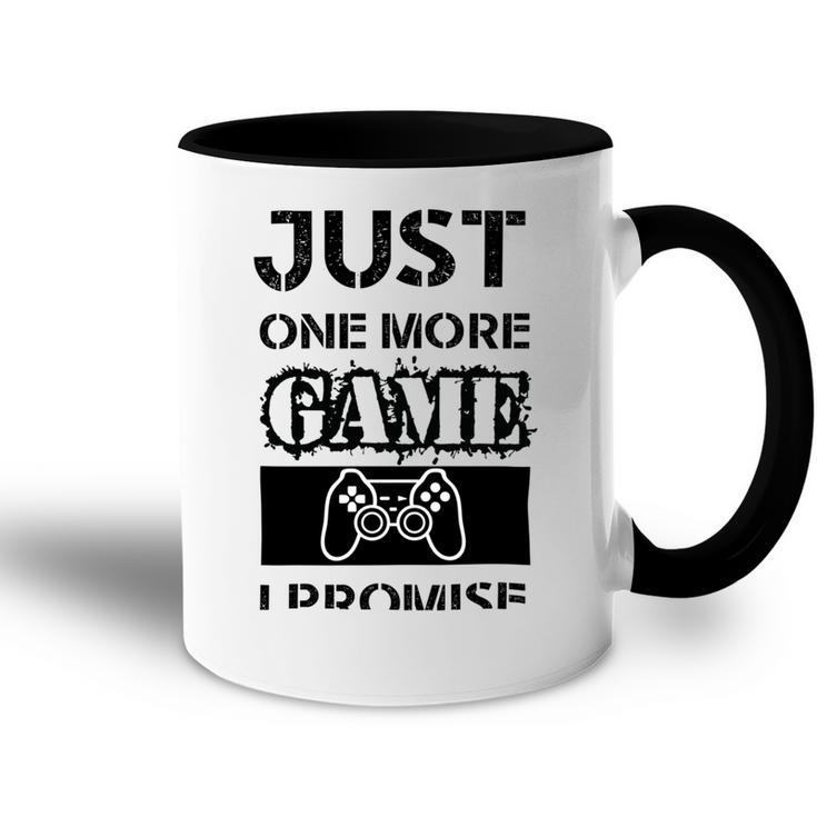 Just One More Game I Promise Accent Mug
