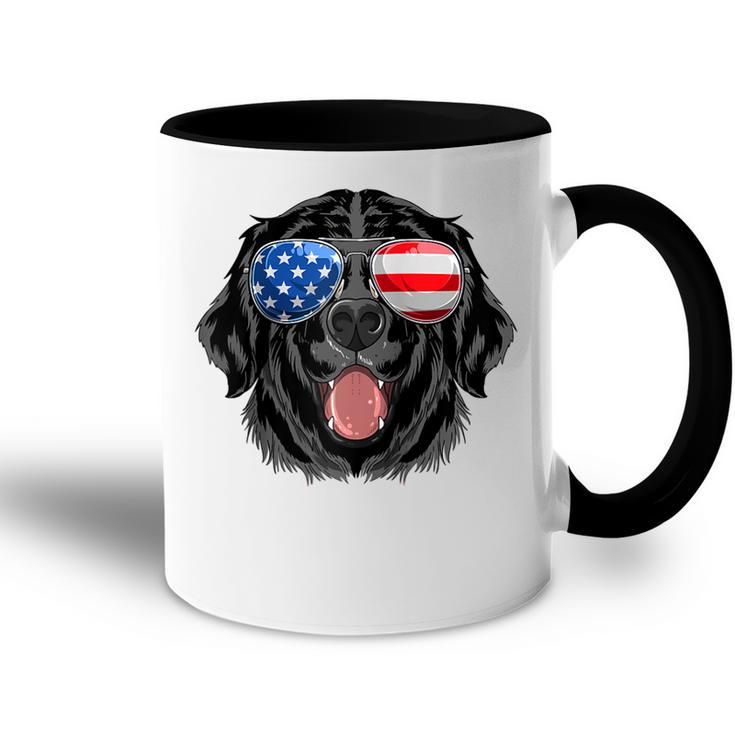 Labrador Retriever Usa American Flag Dog Dad Mom 4Th Of July  Accent Mug