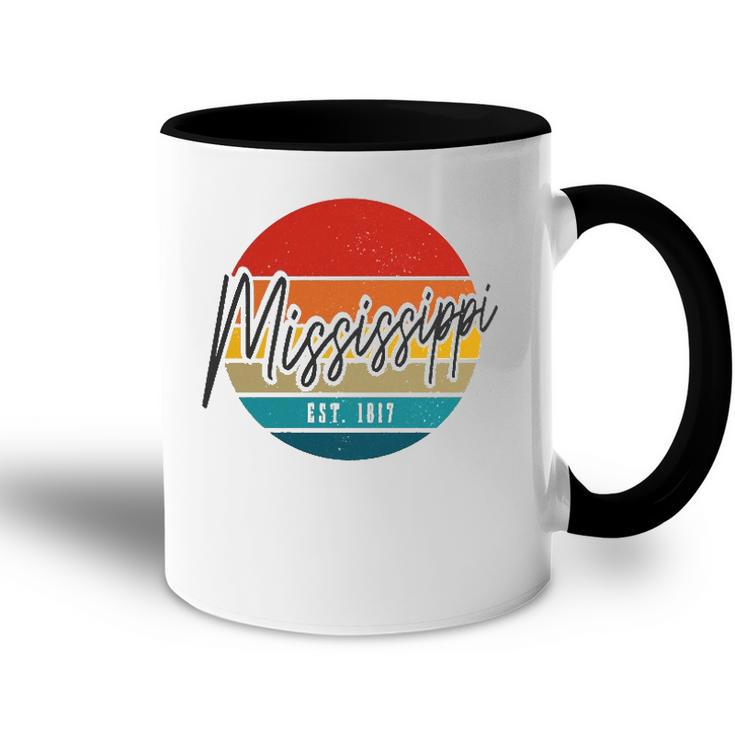 Mississippi Est 1817 Vintage Pride  Accent Mug