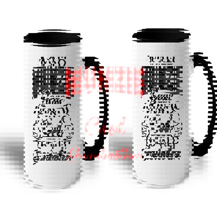 Mumzie Grandma Gift   Im Called Mumzie Because Im Too Cool To Be Called Grandmother Accent Mug