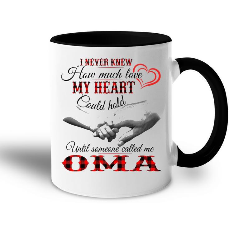 Oma Grandma Gift   Until Someone Called Me Oma Accent Mug