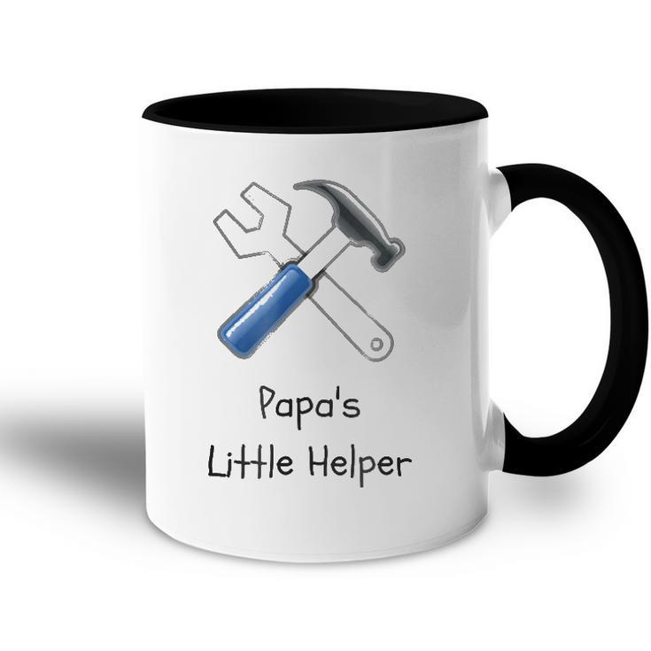 Papas Little Helper Handy Tools Kids Accent Mug