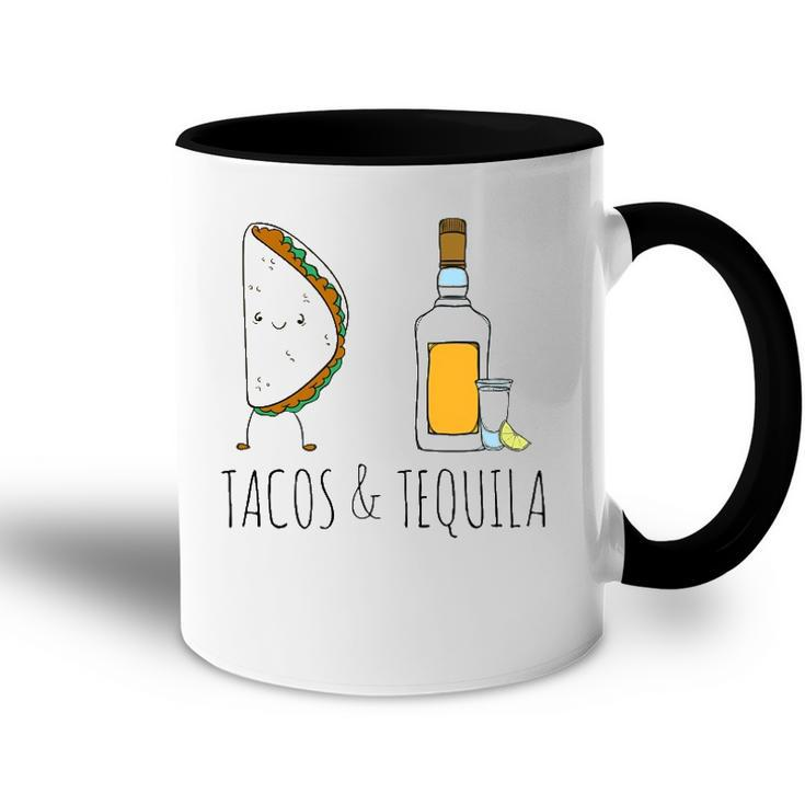 Tacos & Tequila Funny Drinking Party Accent Mug