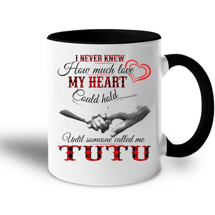 Tutu Grandma Gift   Until Someone Called Me Tutu Accent Mug