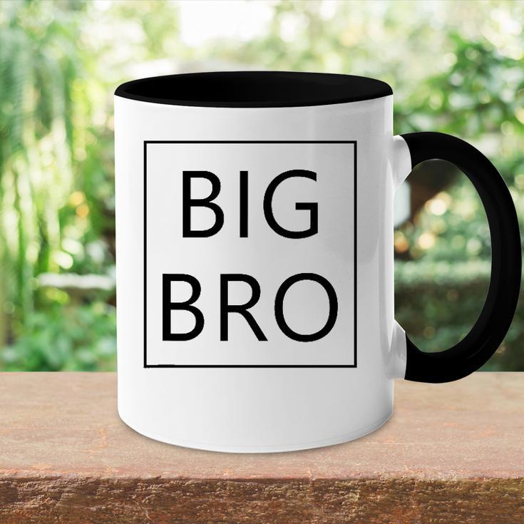 Big Bro Brother Announcement Gifts Dada Mama Family Matching Accent Mug