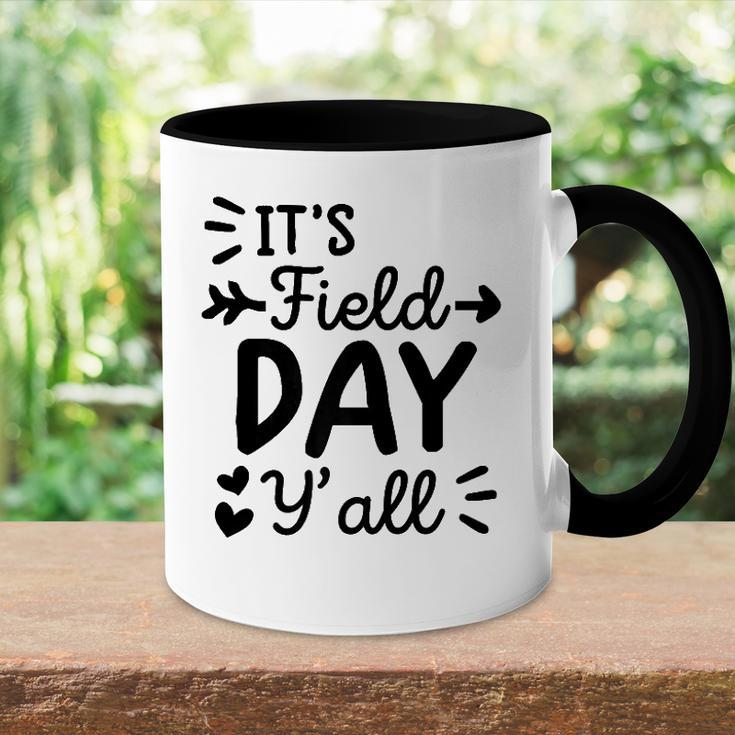 Field Day Green For Teacher Field Day Tee School Accent Mug