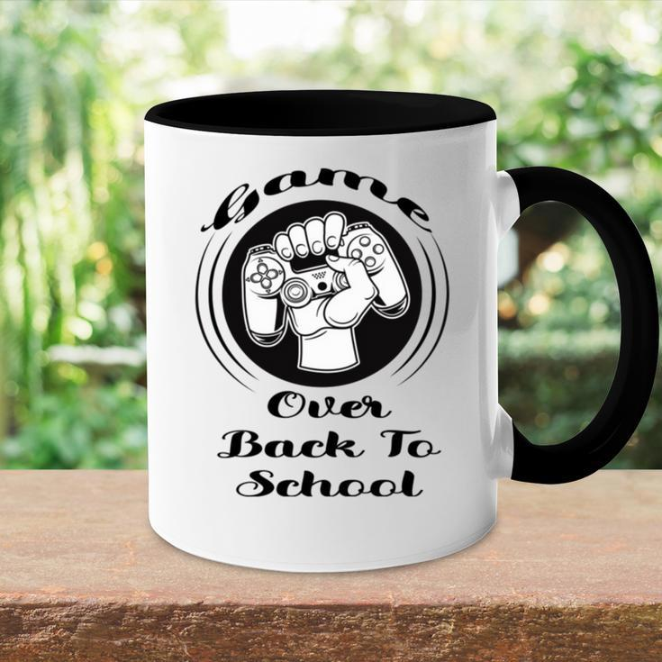 Game Over Back To School Accent Mug