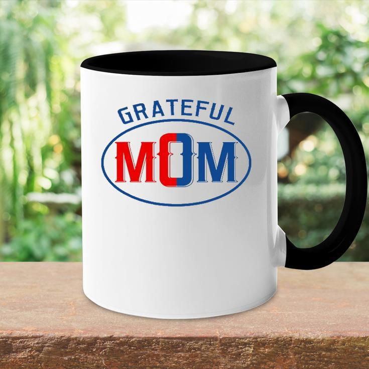 Grateful Mom Worlds Greatest Mom Mothers Day Accent Mug