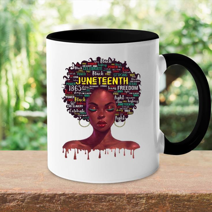 Juneteenth S For Women Afro Beautiful Black Pride 2022 African American Accent Mug