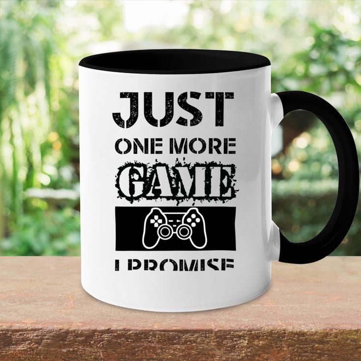 Just One More Game I Promise Accent Mug