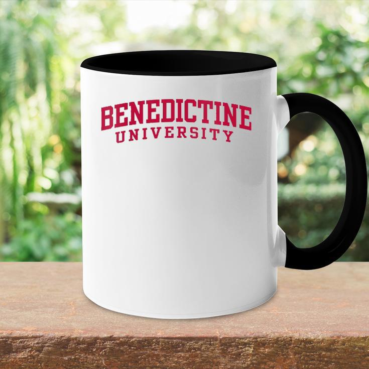 Womens Benedictine University Athletic Teacher Student Gift Accent Mug