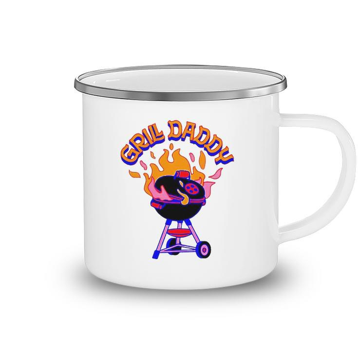 Bbq Grill Daddy Fathers Day Gift Camping Mug