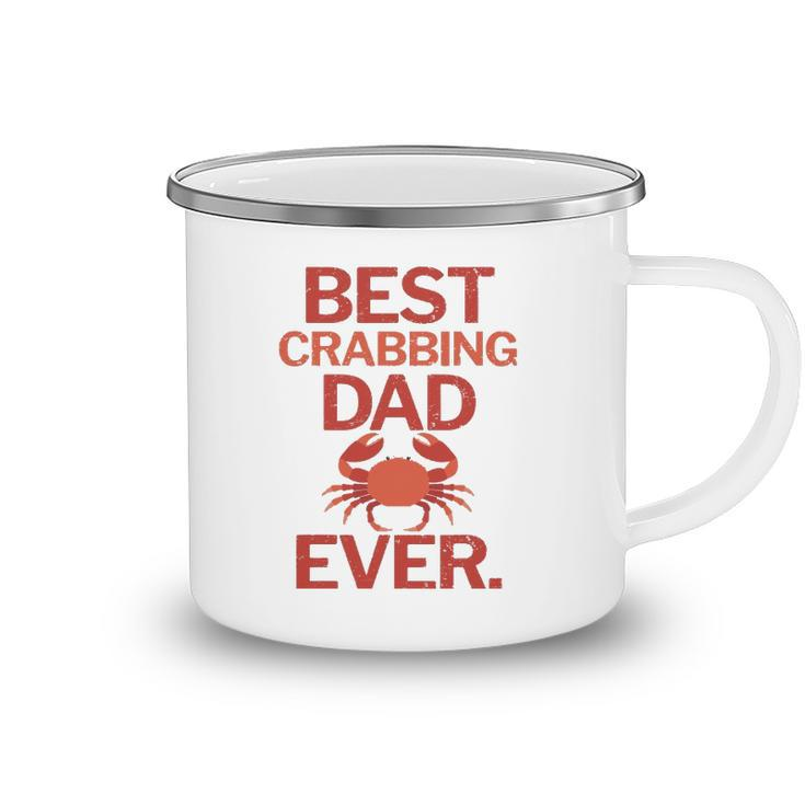 Best Crabbing Dad Ever Funny Crab Fishing Camping Mug