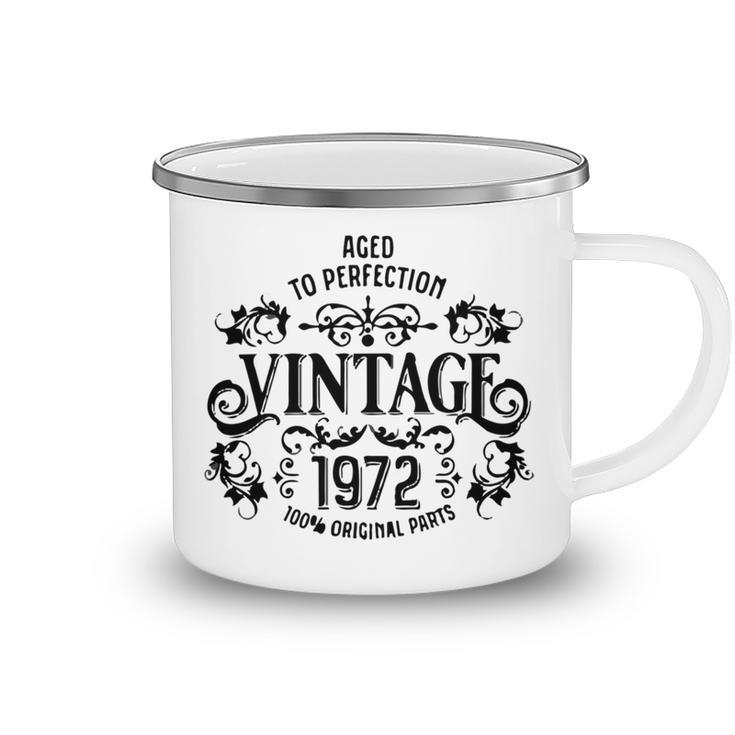 Copy Of  50Th Birthday Born 1972 Vintage  Camping Mug