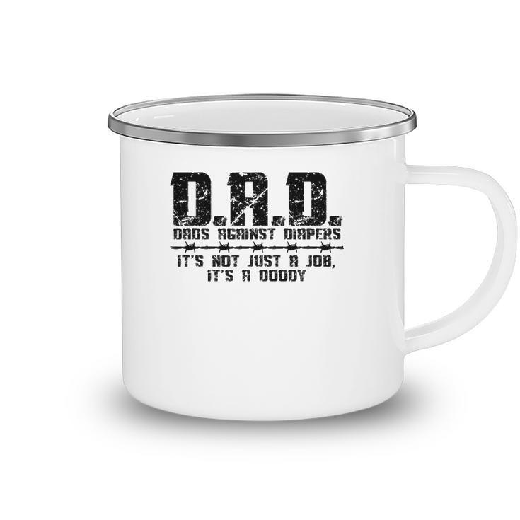DAD Dads Against Diapers Mens Humor Funny Father Camping Mug