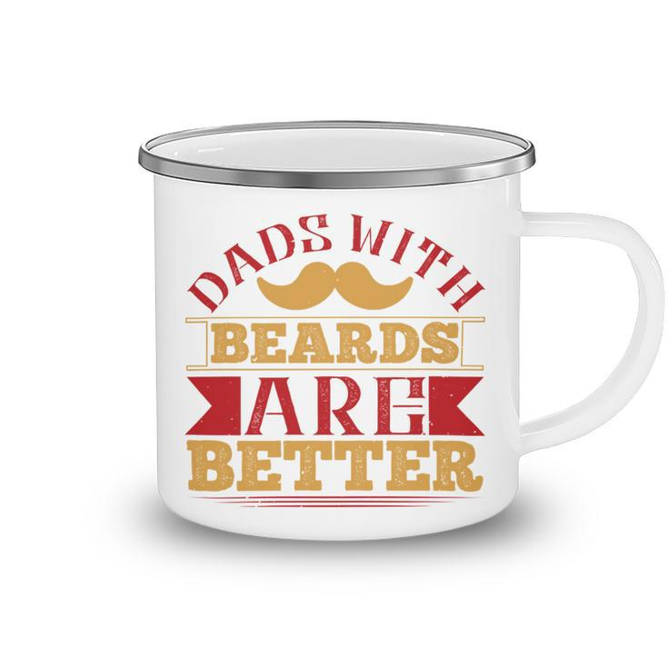 Dads With Beards Are Better Camping Mug