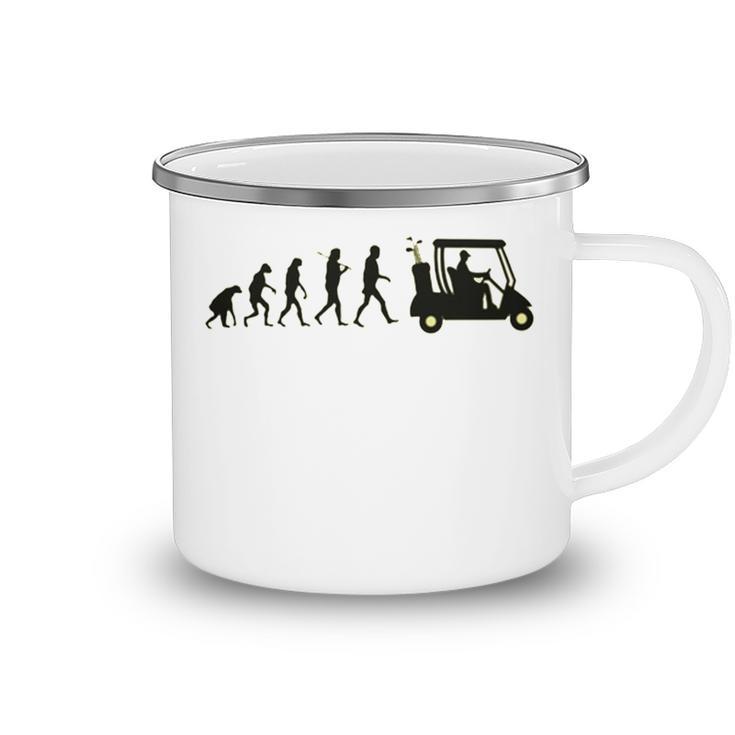 Evolution Disc Golf 202 Shirt Camping Mug