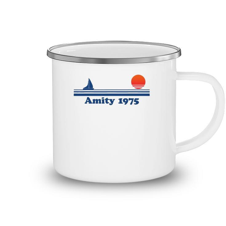 Funny Amity Island Bait And Tackle Retro Fishing Camping Mug