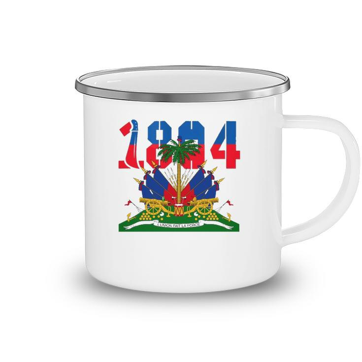 Haitian Revolution 1804 Flag Day Zip Camping Mug