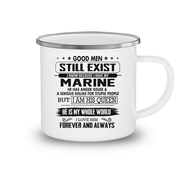 Marine Name Gift   I Know Because I Have My Marine Camping Mug