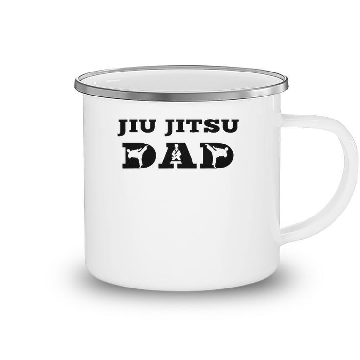 Mens Brazilian Jiu Jitsu Dad Fighter Dad Gift Camping Mug