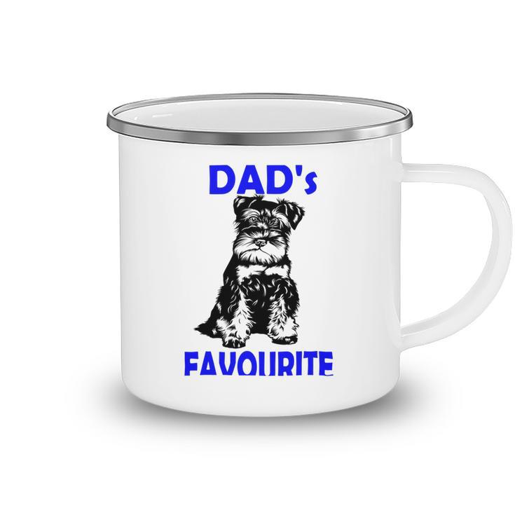 Miniature Schnauzer At Home Dads Favourite Multi Tasking Dog Camping Mug