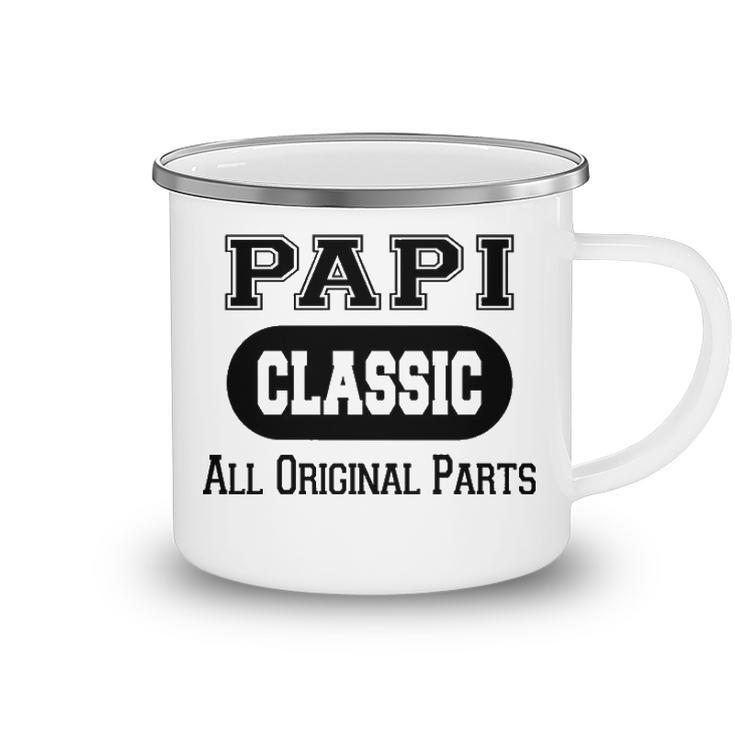 Papi Grandpa Gift   Classic All Original Parts Papi Camping Mug