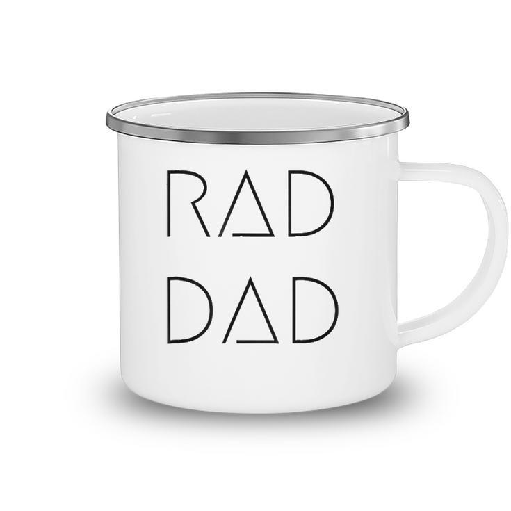 Rad Dad For A Gift To His Father On His Fathers Day Camping Mug