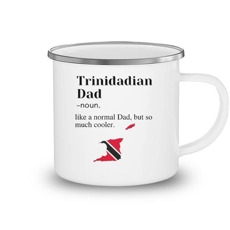 Trinidad And Tobago Pride Flag Dad Fathers Day Father Trini Camping Mug