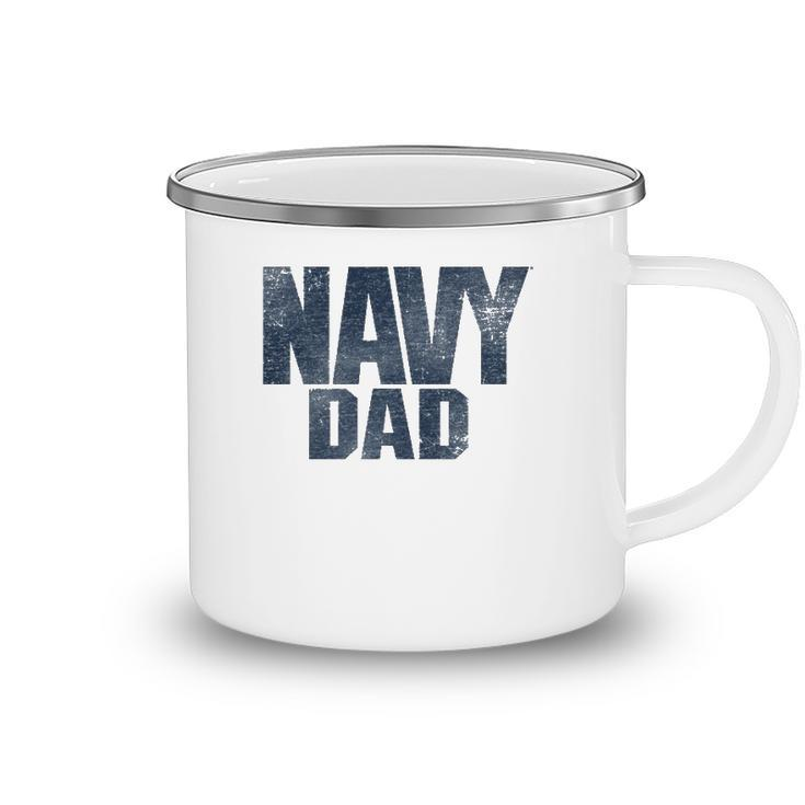 US Navy Dad  Gift Camping Mug