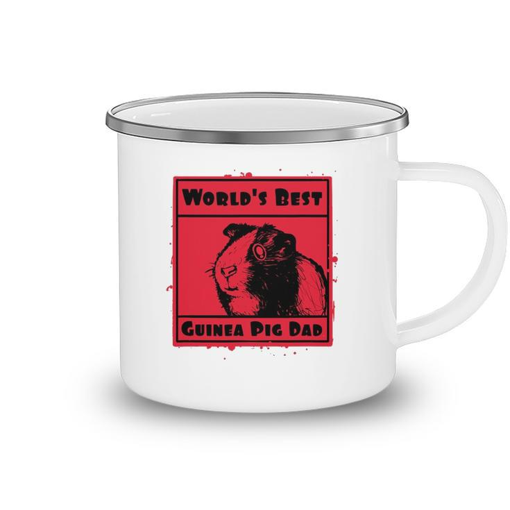 Worlds Best Guinea Pig Dad Camping Mug