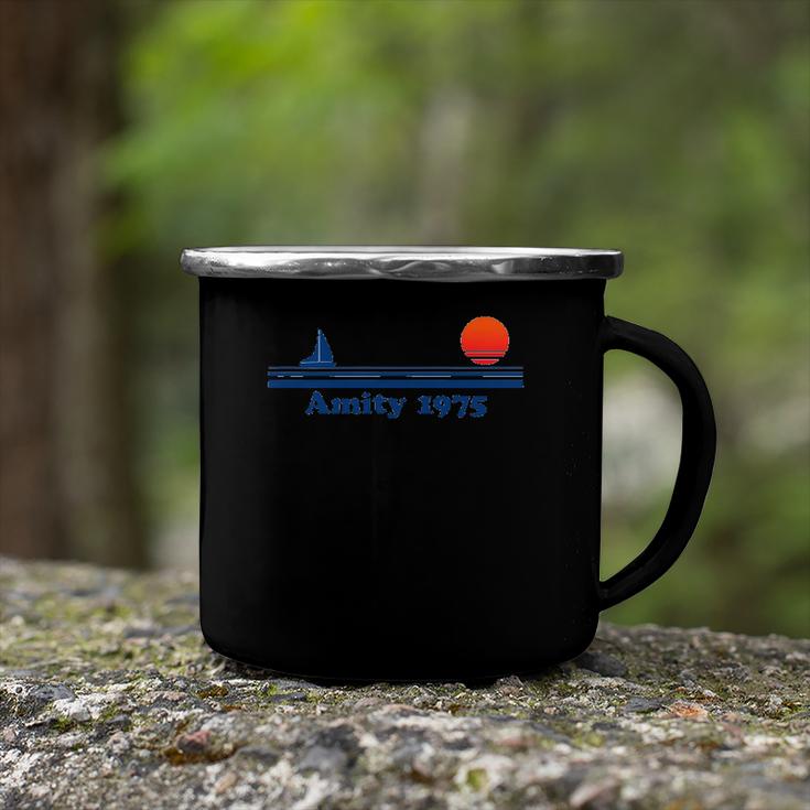 Funny Amity Island Bait And Tackle Retro Fishing Camping Mug