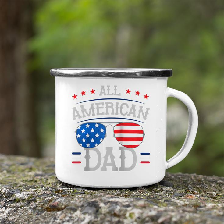 4Th Of July And Independence Day For All American Dad Camping Mug