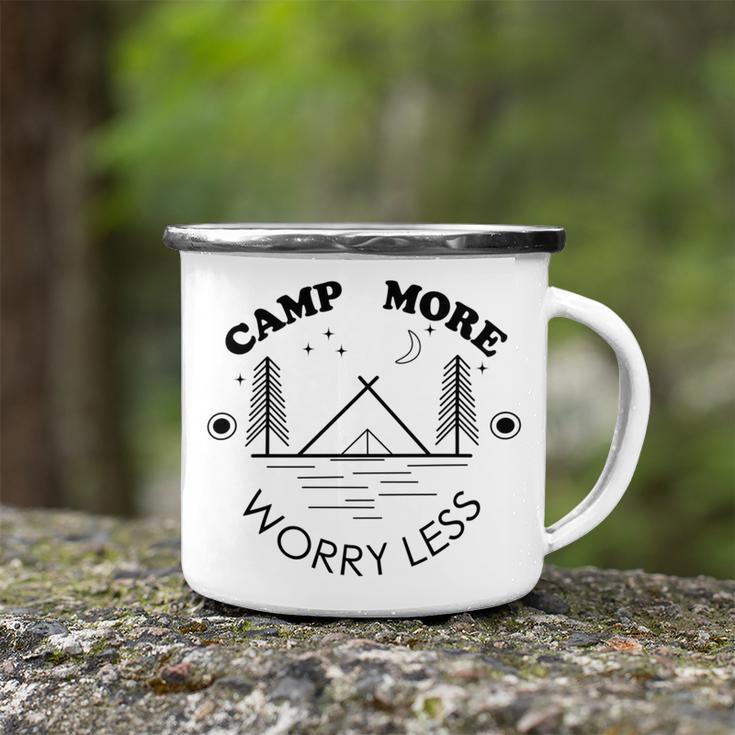 Camp More Worry Less Camping Lovers Camping Mug