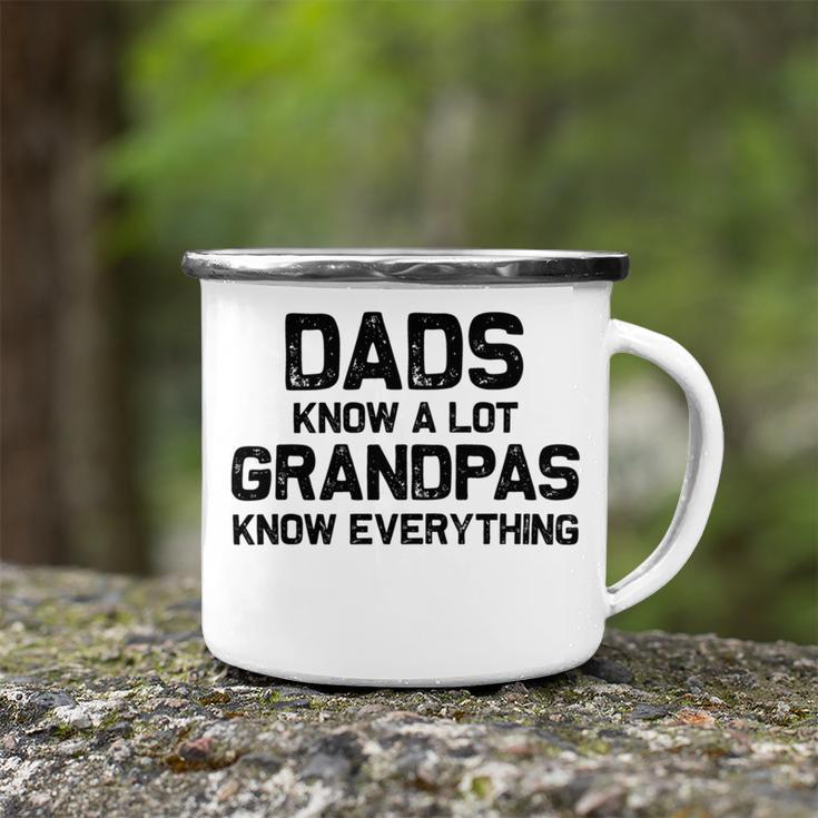 Dads Know A Lot Grandpas Know Everything Camping Mug