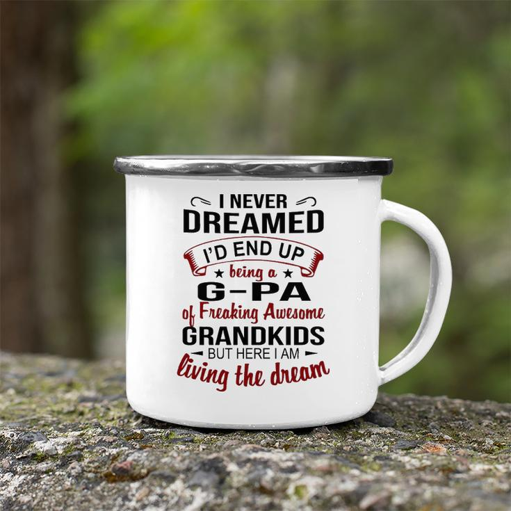G Pa Grandpa Gift G Pa Of Freaking Awesome Grandkids Camping Mug