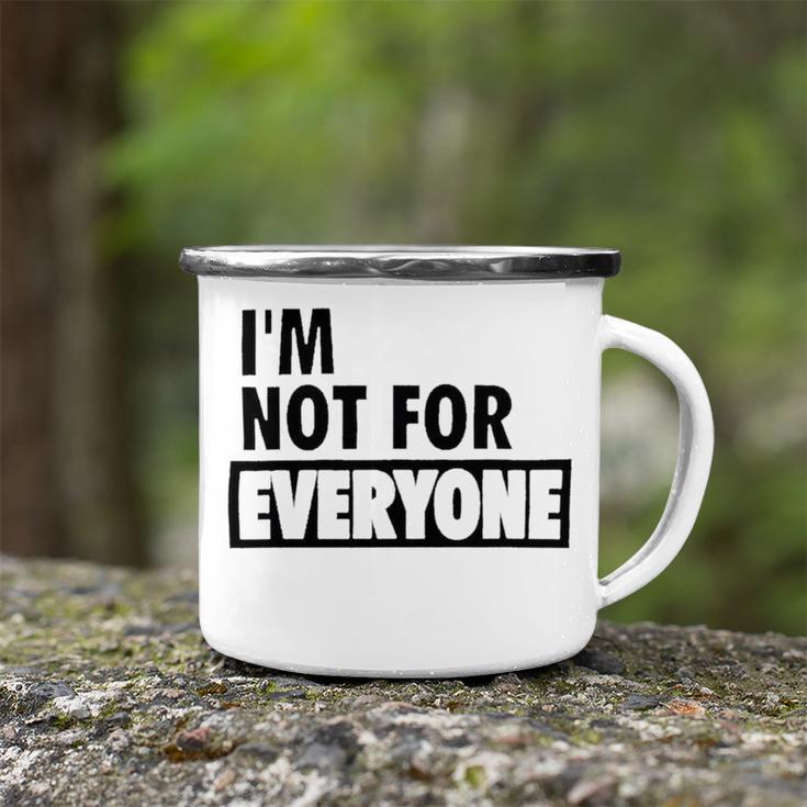 Im Not For Everyone Shirts For Women Funny Saying Sarcastic Novelty Letter Graphic Print Ca Camping Mug